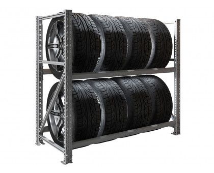 Стеллаж MS Pro 1200/1353x606 стационарный для хранения 8 шин Стеллаж MS Pro 1200/1353x606 стационарный для хранения 8 шин